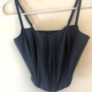 🖤🪩🔥Gilly Hicks Black Corset Look top